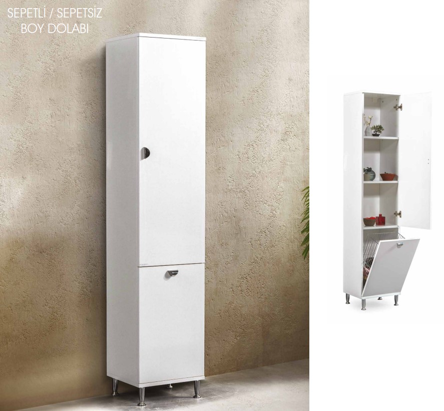 BANYO BOY DOLABI SEPETLİ